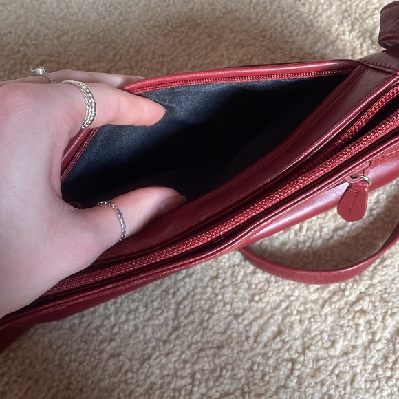 Derek Alexander Red Y2K Leather Purse - Picture 9 of 13